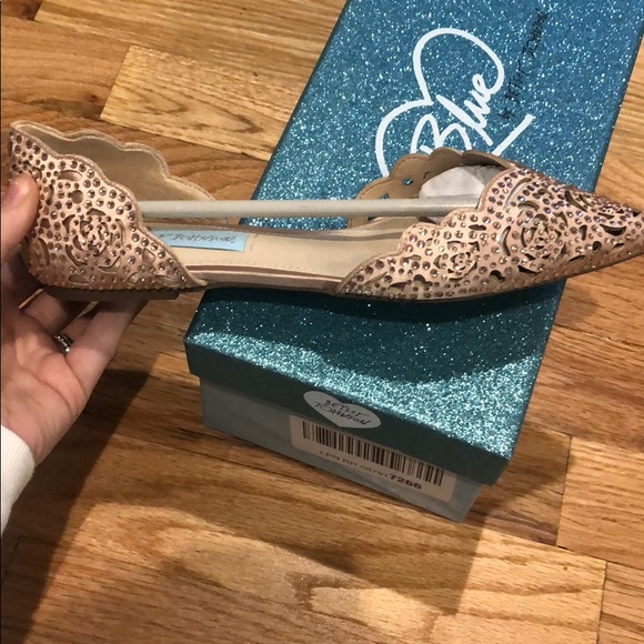 Blue by Betesy Johnson Lucy- Blush Satin - Picture 2 of 3